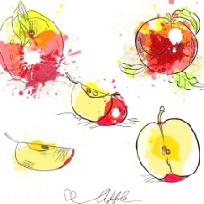 涂鸦草图水果图片