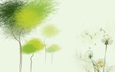 抽象树图片