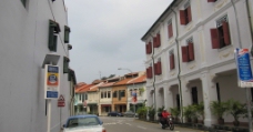 新加坡牛车水街道形态图片