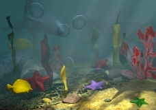 底图海底世界max模型图片