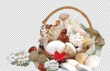 蘑菇篮子图片