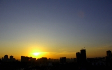 日出远景图片