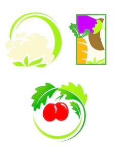 果蔬超市标志图片