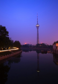 北京夜景北京城市远景夜景图片