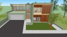草图大师模型SketchUp住宅图片