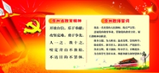 贵州省教育精神展板图片