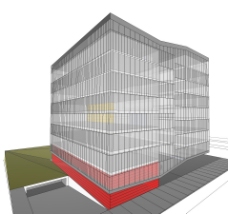 草图大师模型SketchUp高楼图片