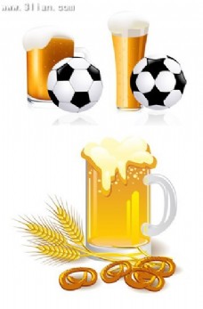 啤酒与足球