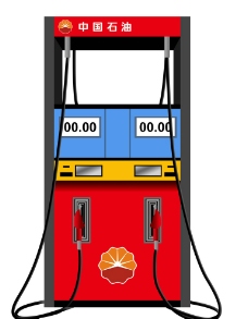 中国加油中国石油加油机图片