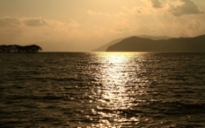 山川海面水平线摄影照片图片
