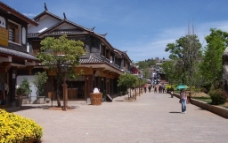 丽江古城景观图片