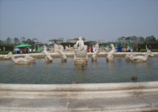 西式喷泉西安世园会欧式喷泉图片