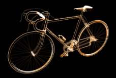 装饰画 透明自行车图片