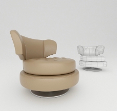 现代休闲椅3D MAX模型图片