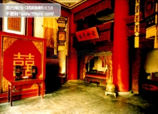 中华风情建筑北京建筑城市文化风情中华艺术绘画