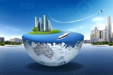 广告设计模板房产广告设计PSD分层素材房产海报模板