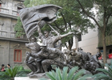 八一南昌起义雕塑图片
