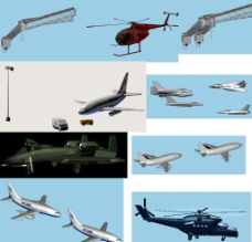直通车飞机模型图片